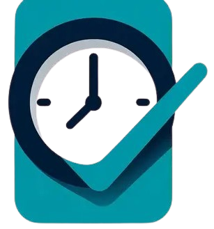 Time card calculator logo