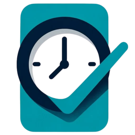 Time card calculator logo