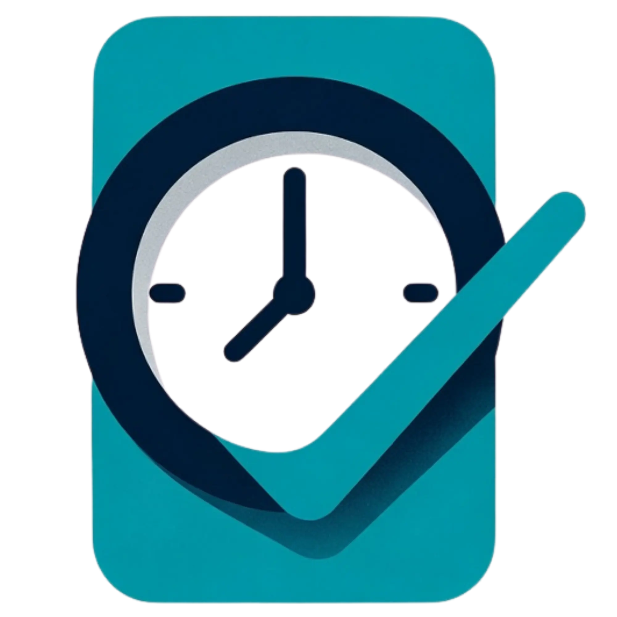 Time card calculator logo