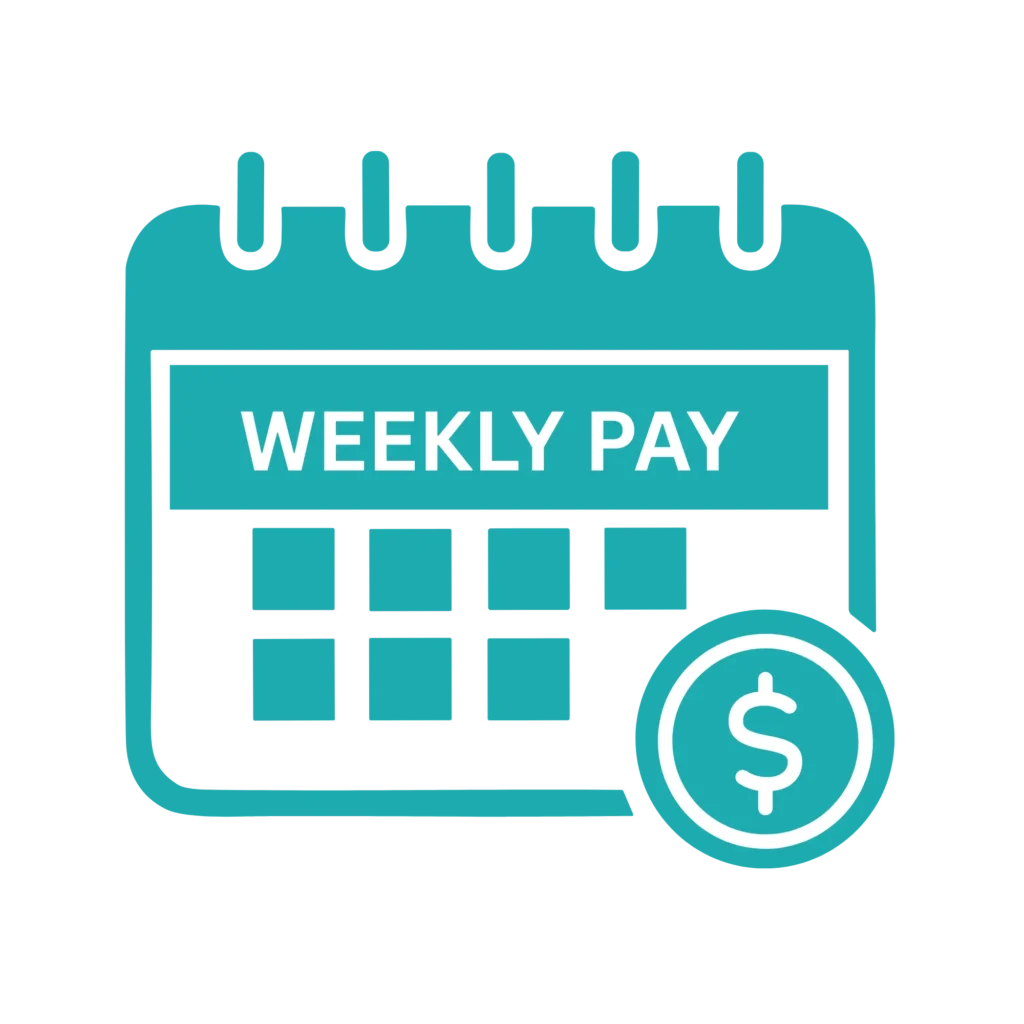weekly pay