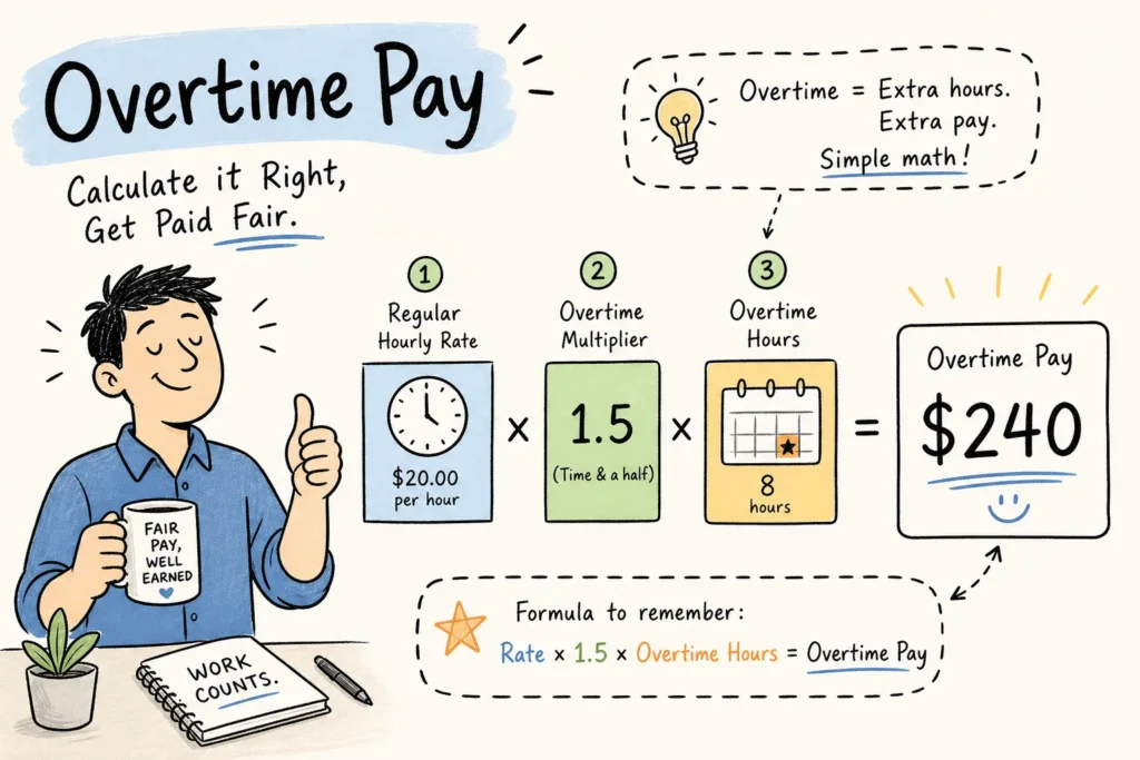 how to calculate overtime pay a step-by-step guide - 2026