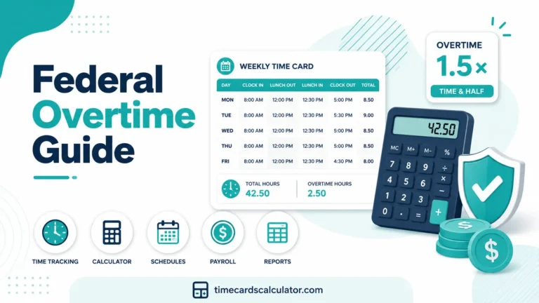 Federal Overtime Calculation for Small Business Owners: Step-by-Step Guide (2026)